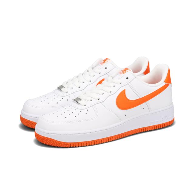 NIKE AIR FORCE 1 '07 ナイキ エア フォース 1 '07 メンズ WHITE/SAFETY ORANGE/WHITE ホワイト FJ4146-109の通販は 11,689円