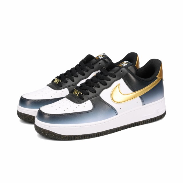 NIKE AIR FORCE 1 LOW PRM × FOOT LOCKER ナイキ エアフォース 1 ロー プレミアム × フットロッカー 海外限定 日本未発売モデル メンズ WHITE/BLACK/METALLIC GOLD ホワイト HJ9128-100