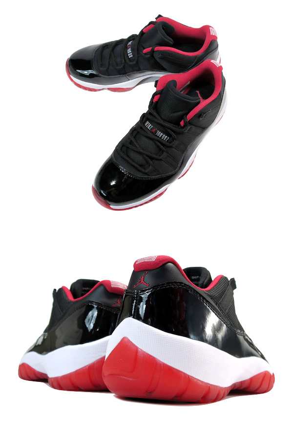 jordan 11 black varsity red white