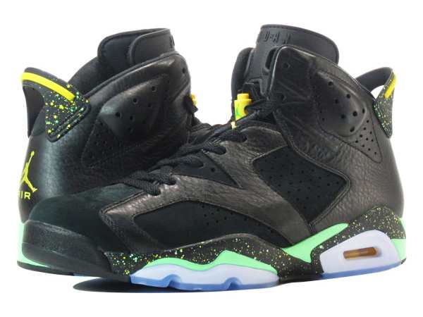 black and yellow jordan 6