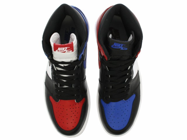 NIKE AIR JORDAN 1 RETRO HIGH OG TOP3 ナイキ エア ジョーダン 1 レトロ ハイ OG BLACK/VARSITY  RED/VARSITY ROYAL メンズ スニーカー 5｜au PAY マーケット