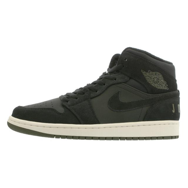black and olive jordan 1