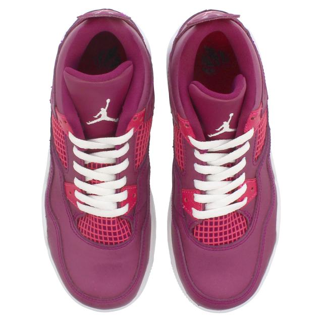 true berry rush pink white jordan 4