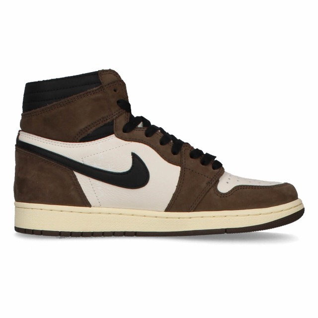 スニーカー メンズ ナイキ エア ジョーダン 1 レトロ ハイ Nike Air Jordan 1 Retro High Travis Scott Sail Black Dark Mocha Cd4487 10の通販はau Pay マーケット Select Shop Lowtex