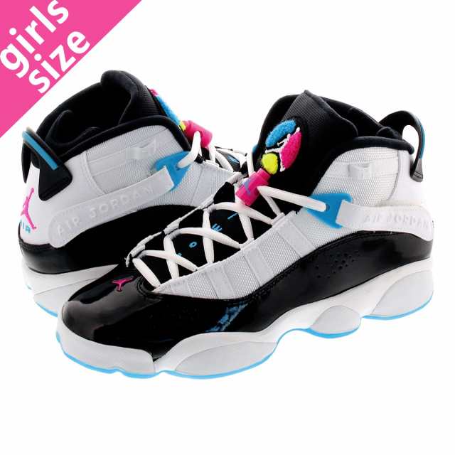 jordan 6 rings white black hyper pink