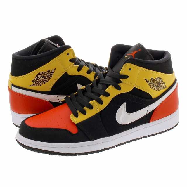 nike air jordan orange and black