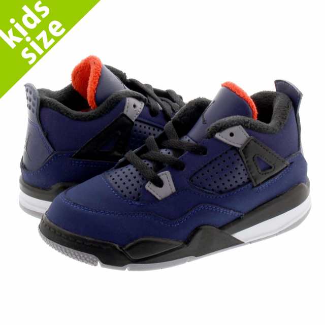 Nike Air Jordan 4 Retro Wntr Td ナイキ エア ジョーダン 4 レトロ ウィンター Td Loyal Blue Black White Bq7670 401の通販はau Pay マーケット Select Shop Lowtex