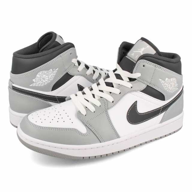 NIKE AIR JORDAN 1 MID LIGHT SMOKE GREY/WHITE/ANTHRACITEの通販はau