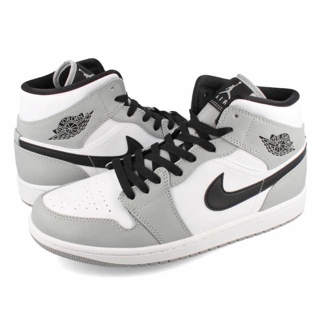 NIKE AIR JORDAN 1 MID LIGHT SMOKE GREY/BLACK/WHITEの通販はau PAY ...