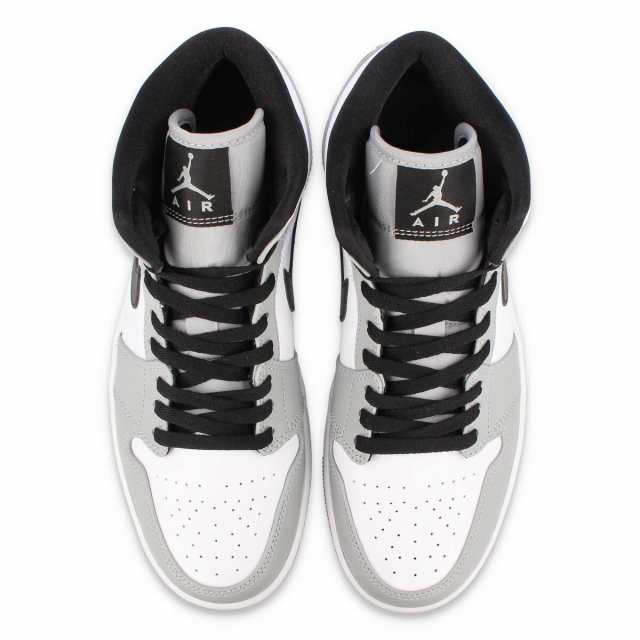 NIKE AIR JORDAN 1 MID LIGHT SMOKE GREY/BLACK/WHITEの通販はau PAY ...