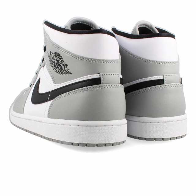 NIKE AIR JORDAN 1 MID LIGHT SMOKE GREY/BLACK/WHITEの通販はau PAY ...