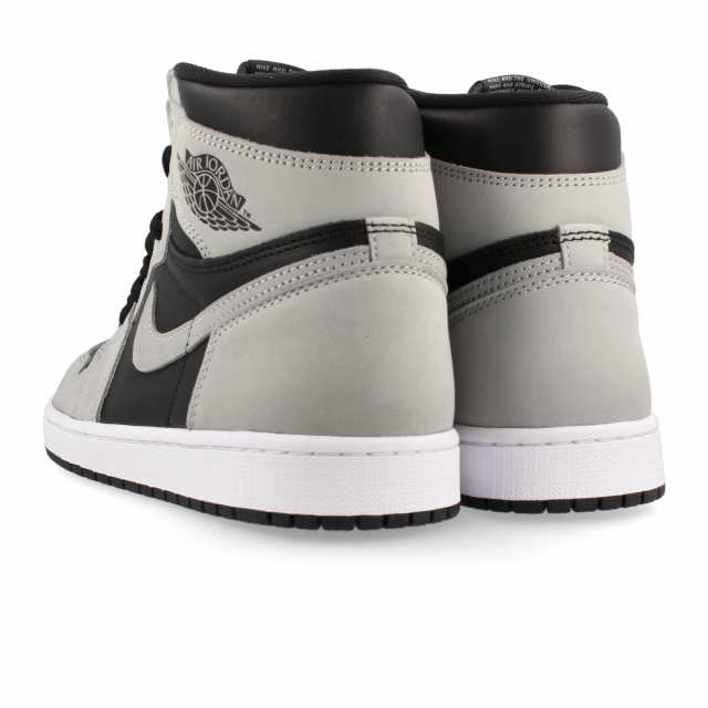 NIKE AIR JORDAN 1 RETRO HIGH OG BLACK/LIGHT SMOKE GREY/WHITE 