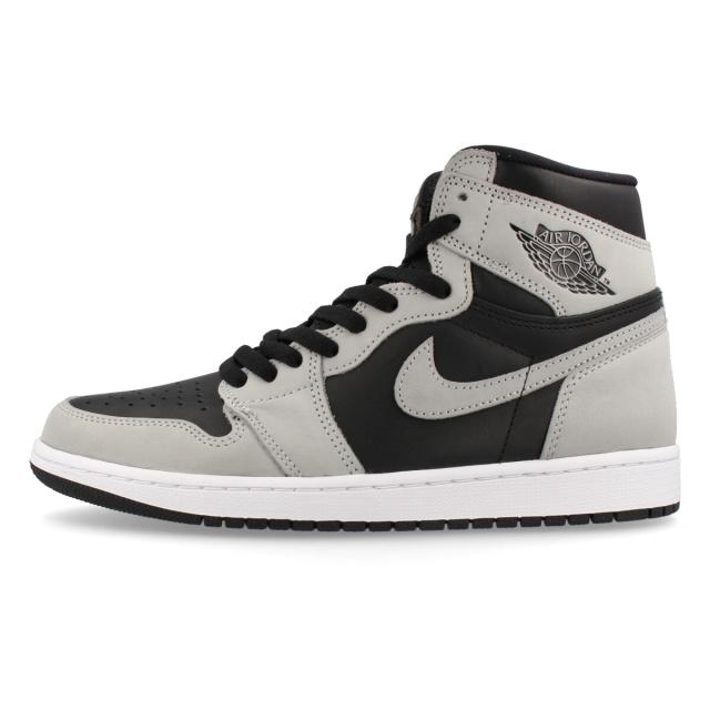 NIKE AIR JORDAN 1 RETRO HIGH OG BLACK/LIGHT SMOKE GREY/WHITE