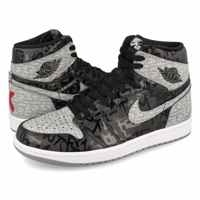 NIKE AIR JORDAN 1 RETRO HIGH OG BLACK/WHITE/PARTICLE GREY