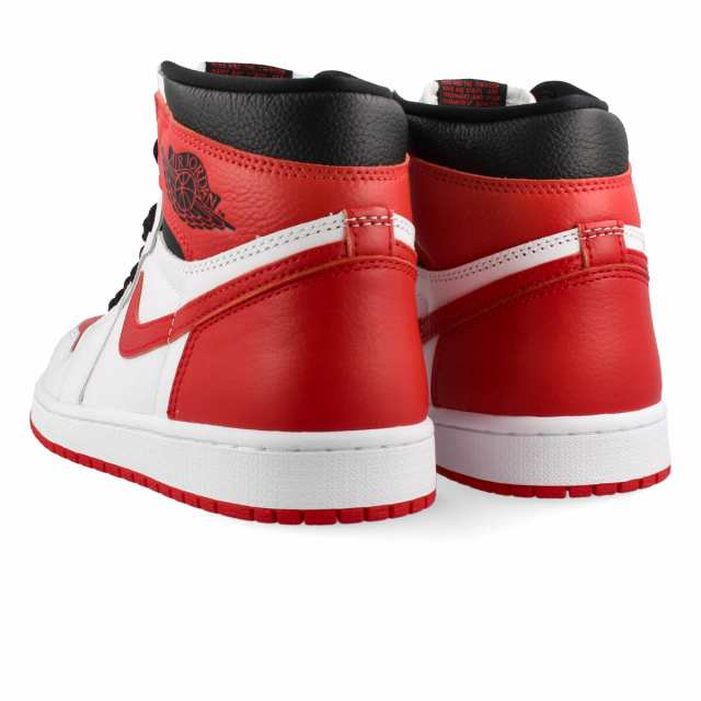 Air jordan 1 retro cheap high og white and red