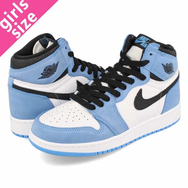 NIKE AIR JORDAN 1 RETRO HIGH OG GS WHITE/UNIVERSITY BLUE/BLACK