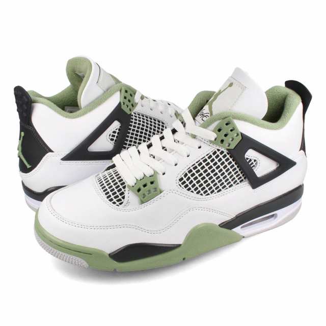 NIKE WMNS AIR JORDAN 4 RETRO WHITE/SEAFOAM/DARK ASH/NEUTRAL GREY 【SEAFOAM】