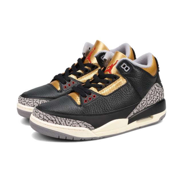 NIKE WMNS AIR JORDAN 3 RETRO ナイキ ウィメンズ エア ジョーダン 1 ミッド SE メンズ BLACK/FIRE RED/METALLIC GOLD/CEMENT GREY ブラック ck9246-067の通販は