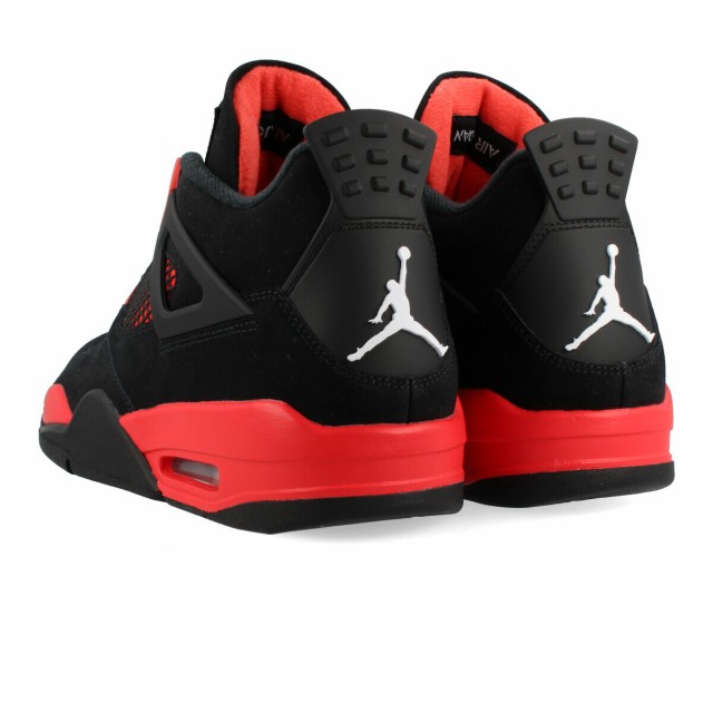 NIKE AIR JORDAN 4 RETRO 【RED THUNDER】 ナイキ エア ジョーダン 4 レトロ BLACK/MULTI  COLOR/MULTI COLOR ct8527-016｜au PAY マーケット