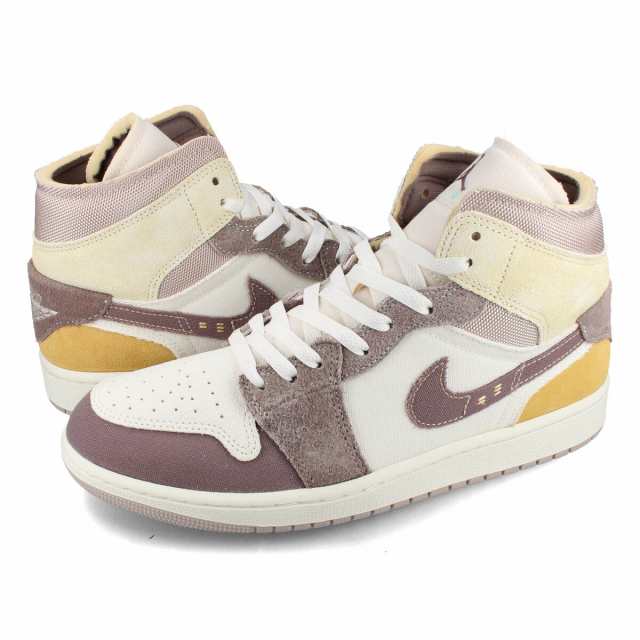 NIKE AIR JORDAN 1 MID SE CRAFT ナイキ エア ジョーダン 1 ミッド SE クラフト メンズ SAIL/TAUPE HAZE/FOSSIL STONE ブラウン dm9652-1