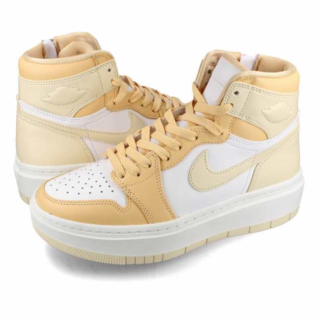 NIKE WMNS AIR JORDAN 1 ELEVATE HIGH ナイキ ウィメンズ エア ジョーダン 1 エレベート ハイ メンズ CELESTIAL GOLD/WHITE/SAIL/MUSLIN