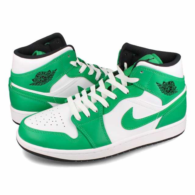 NIKE AIR JORDAN 1 MID ナイキ エア ジョーダン 1 ミッド メンズ LUCKY GREEN/BLACK/WHITE グリーン dq8426-301