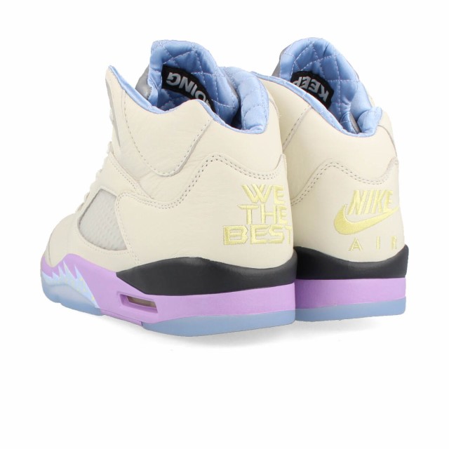 JORDAN X DJ KHALED AJ 5 RETRO SP - SAIL/ WASHEDYELLOW/ VIOLET