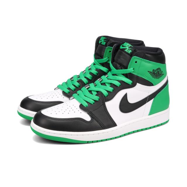 NIKE AIR JORDAN 1 RETRO HIGH OG BLACK/LUCKY GREEN/WHITE