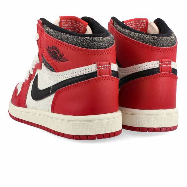 NIKE AIR JORDAN 1 RETRO HIGH OG PS VARSITY RED/BLACK/SAIL/MUSLIN