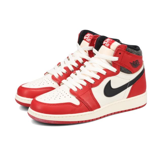NIKE AIR JORDAN 1 RETRO HIGH OG GS VARSITY RED/BLACK/SAIL/MUSLIN 