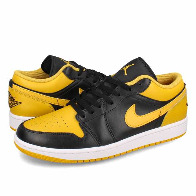 NIKE AIR JORDAN 1 LOW ナイキ エア ジョーダン 1 ロー メンズ BLACK/YELLOW OCHRE/WHITE ブラック 553558-072