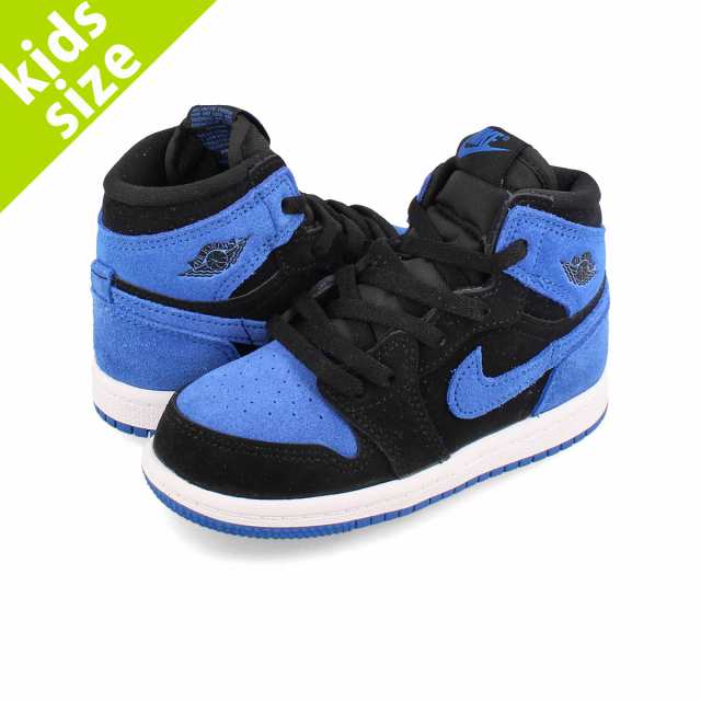 NIKE AIR JORDAN 1 RETRO HIGH OG TD 【ROYAL REIMAGINED】 ナイキ エア ジョーダン 1 レトロ ハイ OG TD ベビー 子ども BLACK/ROYAL BLU