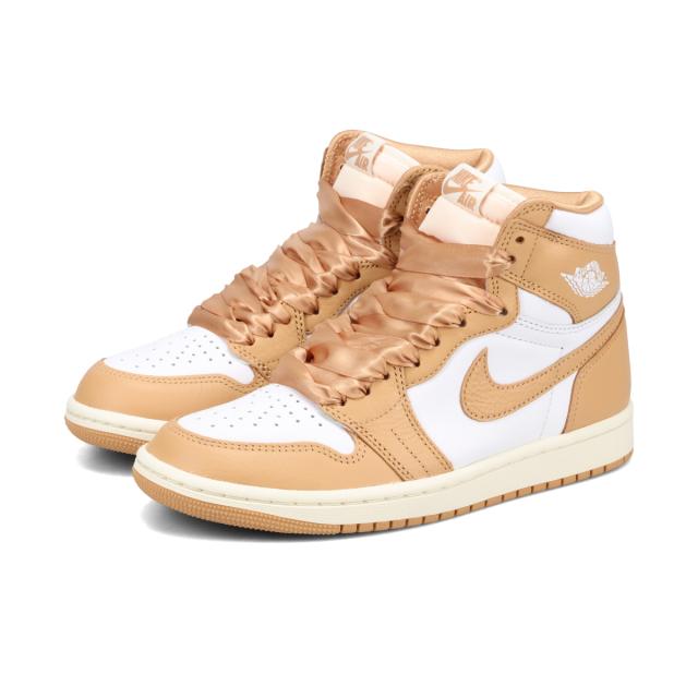 NIKE WMNS AIR JORDAN 1 RETRO HI OG ナイキ ウィメンズ エア ジョーダン 1 レトロ ハイ OG レディース PRALINE/WHITE/SAIL ブラウン FN6622-201の通販は