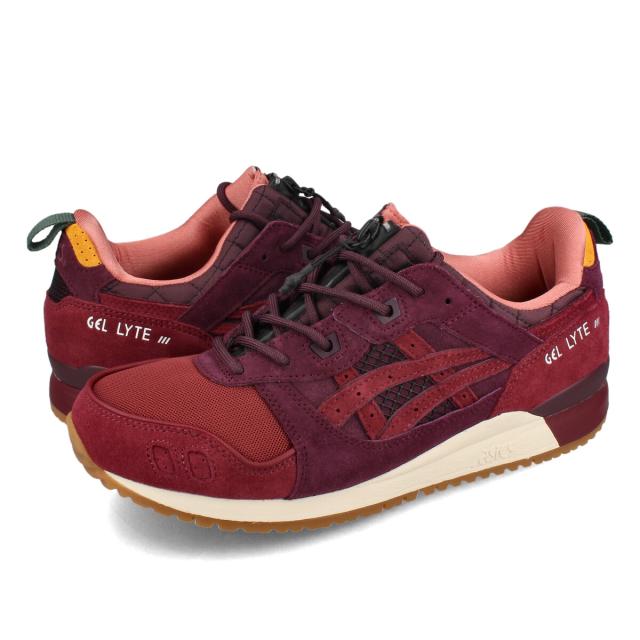 ASICS SPORTSTYLE GEL-LYTE III OG アシックス スポーツスタイル ゲルライト スリー OG メンズ BORDEAUX/WINE ワインレッド 1203A578-600