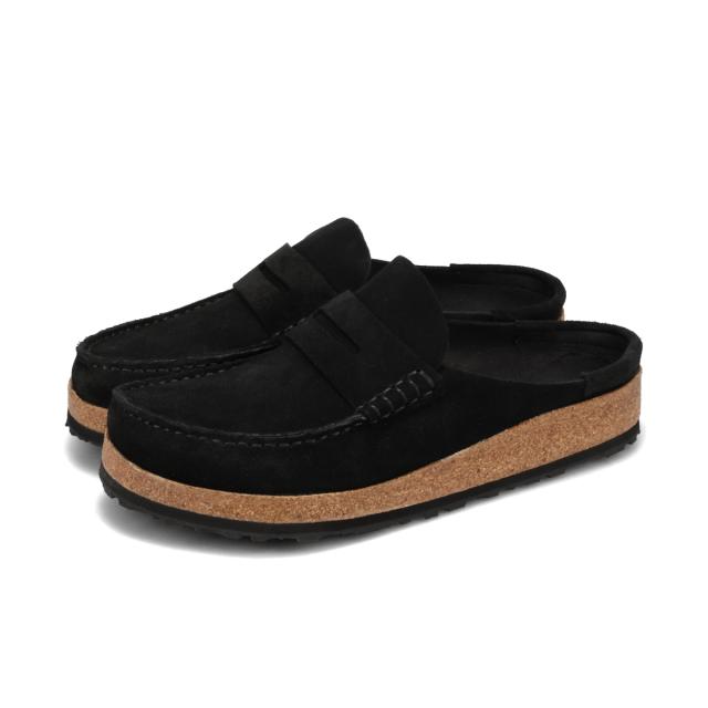 BIRKENSTOCK NAPLES SUEDE LEATHER 【REGULAR】 ビルケンシュトック ネープルス スエードレザー レギュラーフィット メンズ BLACK ブラック BKS-1024880