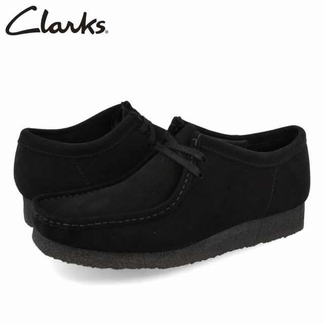 CLARKS WALLABEE クラークス ワラビー BLACK SUEDE 26155519の通販はau