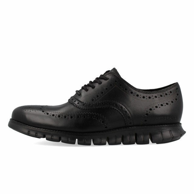 COLE HAAN ZEROGRAND WINGTIP OXFORD コールハーン ゼログランド ウィングチップ オックスフォード BLACK  CLOSED HOLES/BLACK C20719｜au PAY マーケット