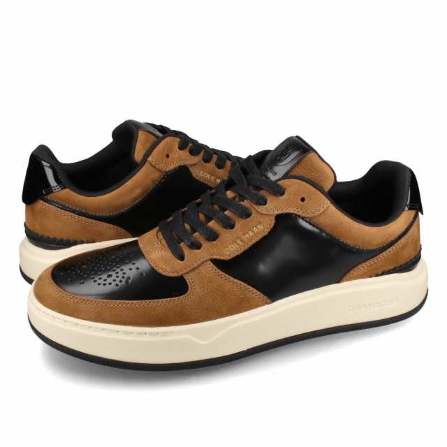 COLE HAAN GRANDPRO CROSSOVER SNEAKER コールハーン グランドプロ クロスオーバー スニーカー メンズ BLACK/CH GOLDEN TOFFEE/IVORY ブ