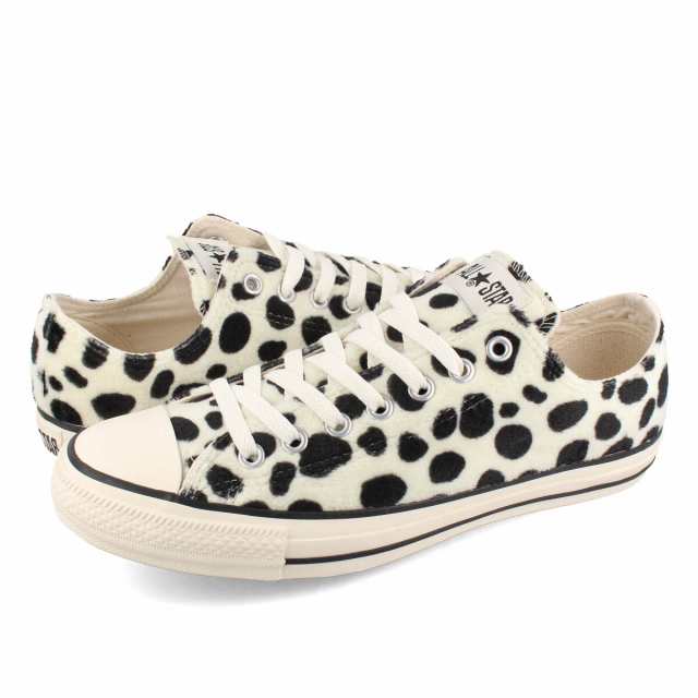 CONVERSE ALL STAR DALMATIANFUR OX コンバース オールスター ダルメシアンファー OX メンズ レディース ローカット  OFF WHITE 31307830｜au PAY マーケット