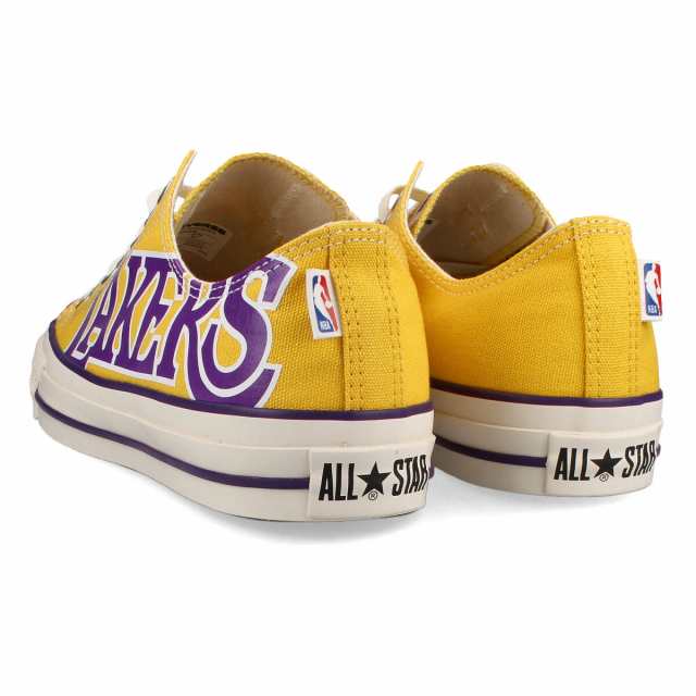 CONVERSE ALL STAR (R) NBA OX コンバース オールスター (R) NBA OX メンズ レディース LOS ANGELES  LAKERS レイカーズ イエロー 3130939の通販はau PAY マーケット - SELECT SHOP LOWTEX | au PAY  マーケット－通販サイト