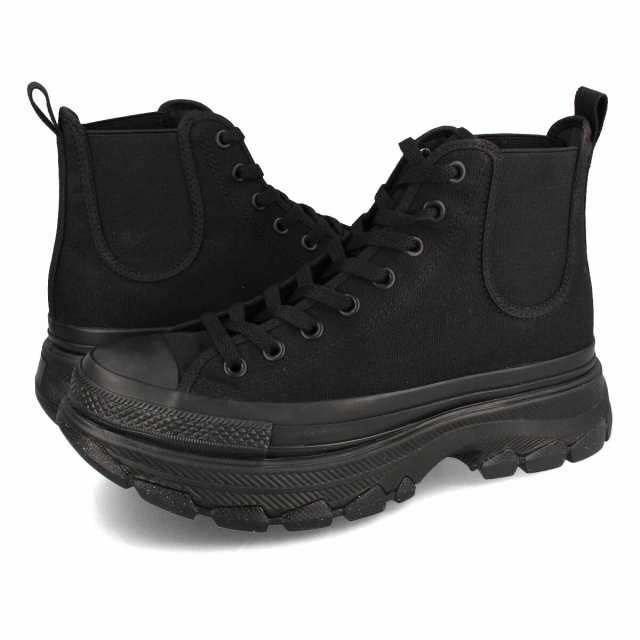 CONVERSE ALL STAR (R) TREKWAVE SIDEGORE HI コンバース オールスター (R) トレックウエーブ サイドゴア HI メンズ レディース BLACK/BL