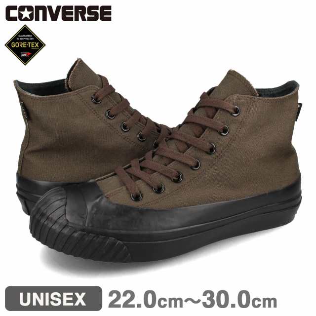 CONVERSE ALL STAR (R) GORE-TEX RB HI コンバース オールスター (R) ゴアテックス RB HI メンズ レディース DARK BROWN/BLACK ブラウン