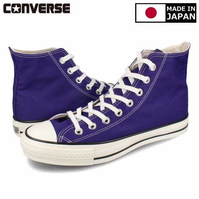 CONVERSE CANVAS ALL STAR J HI コンバース キャンバス オールスター J HI メンズ レディース PURPLE パープル 31312190