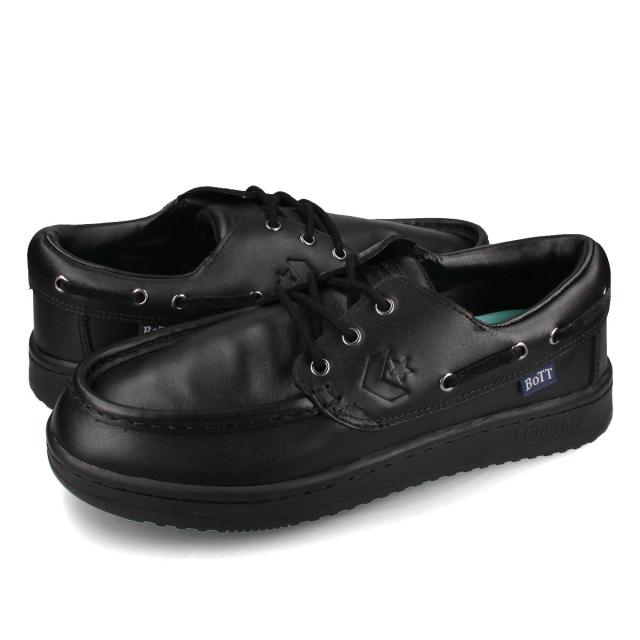 converse×bott デッキシューズ　シューレース付き 美品 BOTT×CONVERSE デックスター スニーカー デッキシューズ 27cm