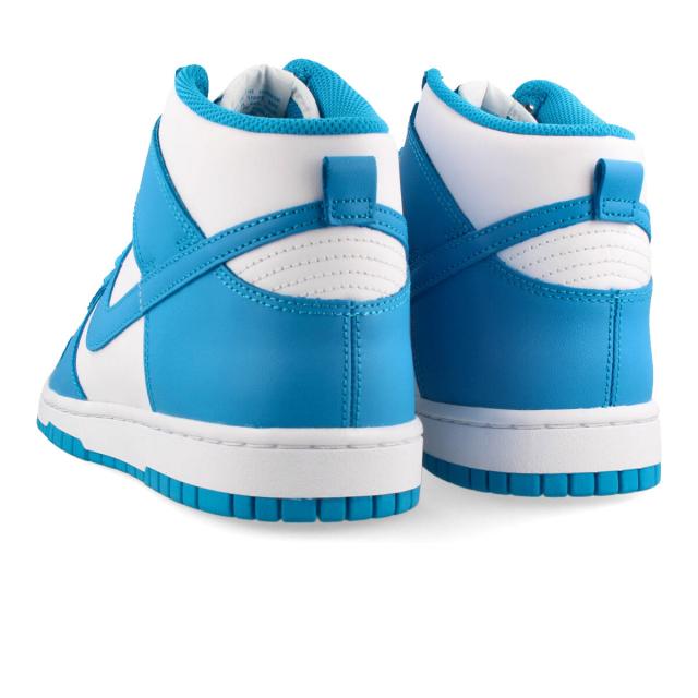 シューズ(男性用) NIKE DUNK HI RETRO LASER BLUE/WHITE Nike Dunk High Retro 'Laser Blue' – DTLR