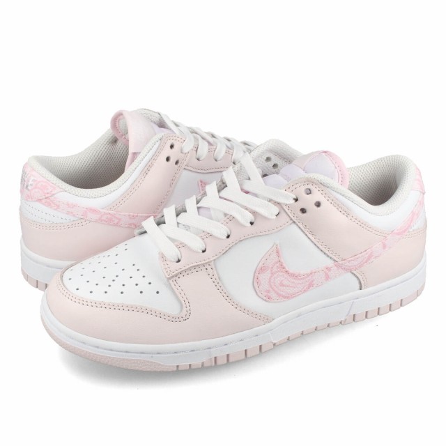 NIKE WMNS DUNK LOW 【PAISLEY】 ナイキ ウィメンズ ダンク ロー WHITE/PEARL PINK/MEDIUM SOFT PINK ホワイト ピンク FD1449-100の通販は