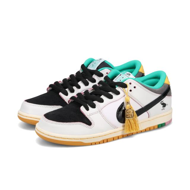 NIKE SB DUNK LOW PRO × CSEF ナイキ SB ダンク ロー プロ × CSEF メンズ SUMMIT WHITE/BLACK/WHITE/IRON GREY/CLEAR EMERALD/BUCKTAN ホワイト HJ4132-100
