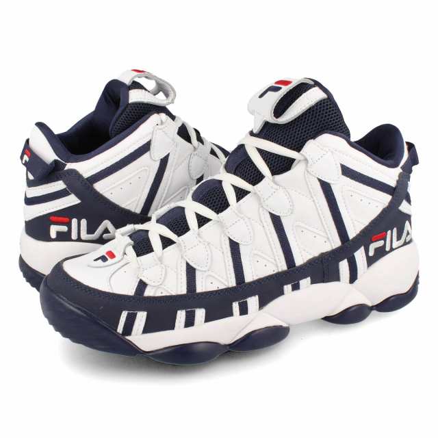 fila spaghetti white red