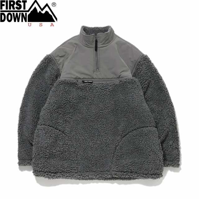 FIRST DOWN BOA FLEECE ANORAK JACKET ファーストダウン ボア フリース