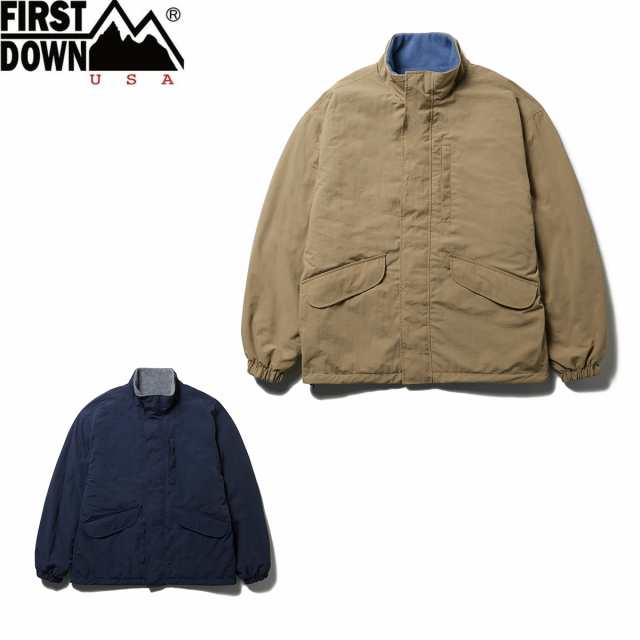 FIRST DOWN REVERSIBLE BACK FLEECE JKT ファーストダウン リバーシブル バック フリース ジャケット メンズ レディース F742014